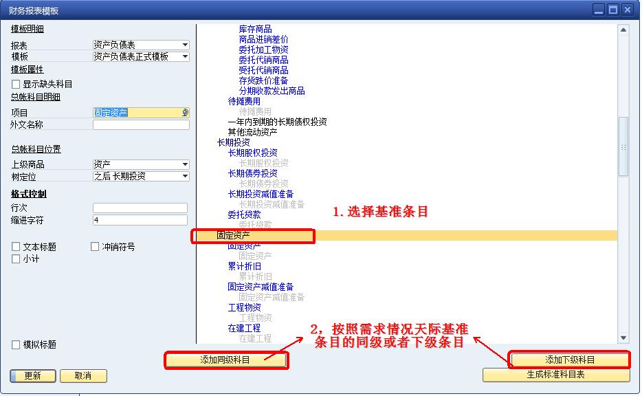 SAP財(cái)務(wù)報(bào)表模板